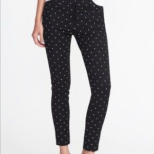 Old Navy Ankle Polka Dot Pixie Pants